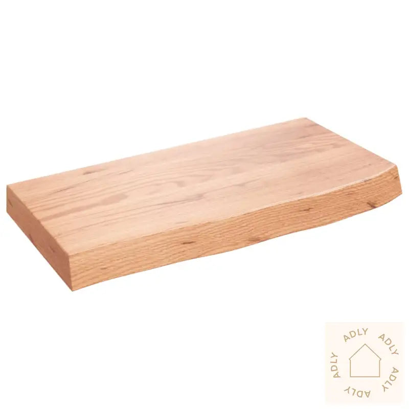 Vegghylle Lysebrun 60X30X(2-6) Cm Behandlet Heltre Eik