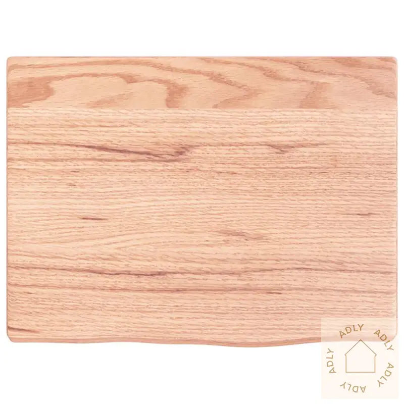 Vegghylle Lysebrun 40X30X2 Cm Behandlet Heltre Eik