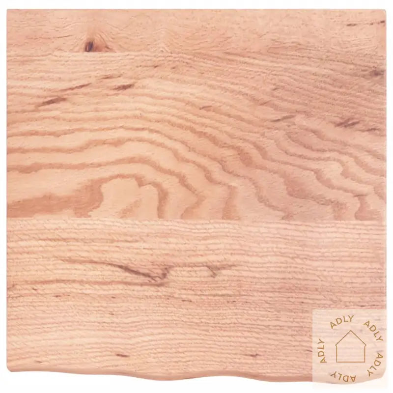 Vegghylle Lysebrun 60X60X(2-6) Cm Behandlet Heltre Eik