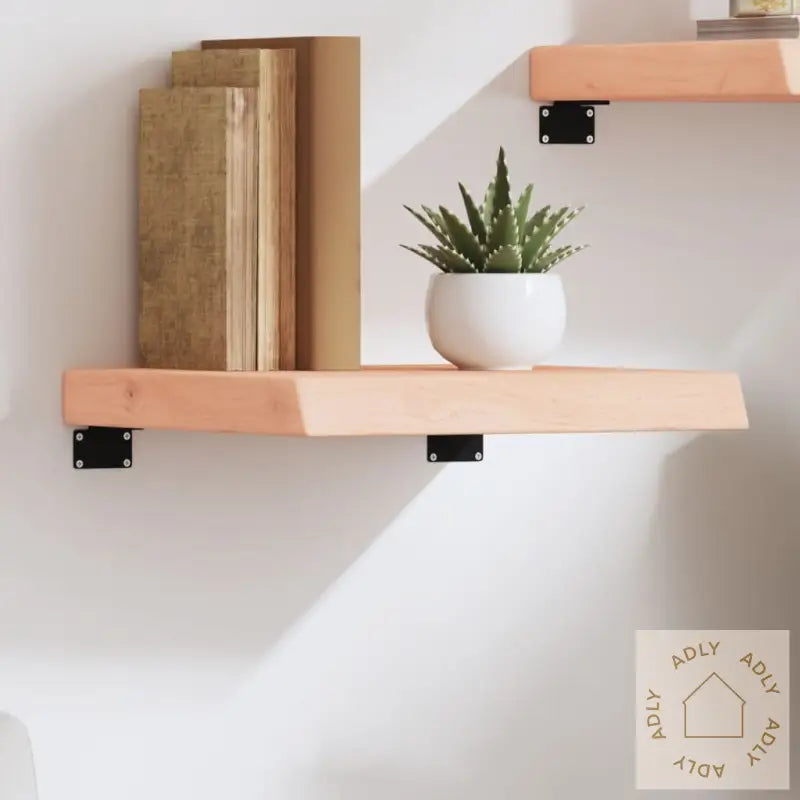 Vegghylle 40X40X(2-6) Cm Ubehandlet Heltre Eik