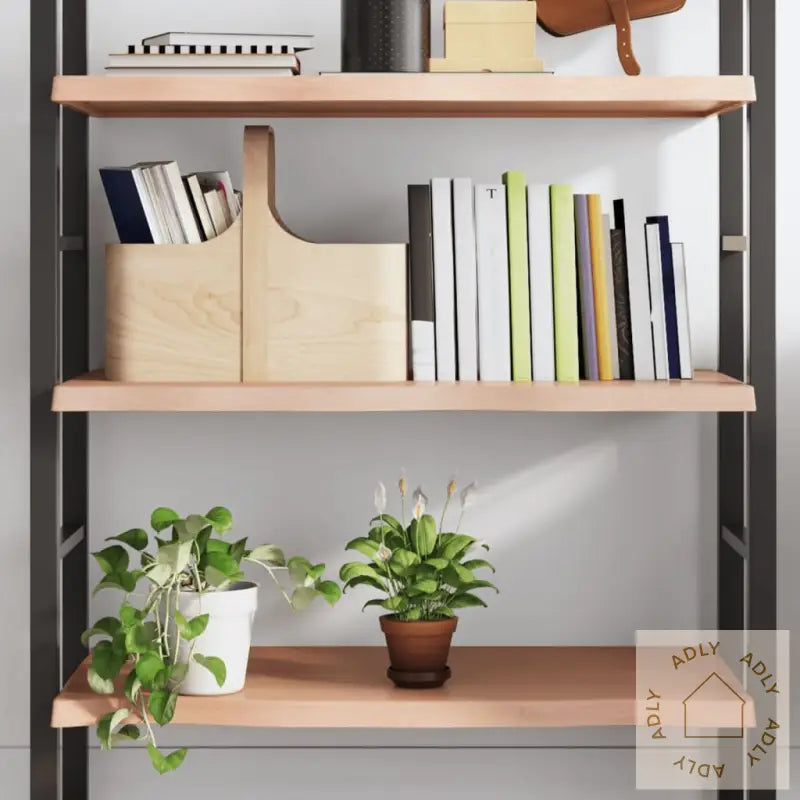 Vegghylle Lysebrun 80X60X(2-4) Cm Behandlet Heltre Eik