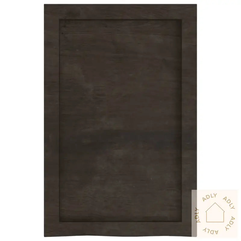 Vegghylle Mørkebrun 40X60X(2-4) Cm Behandlet Heltre Eik
