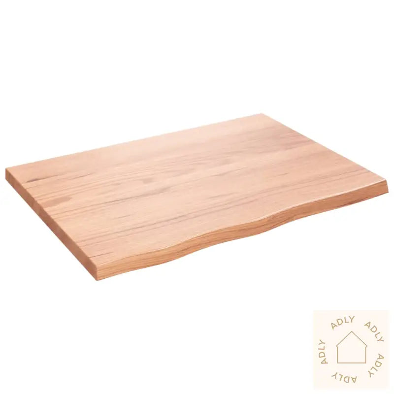 Vegghylle Lysebrun 80X60X(2-4) Cm Behandlet Heltre Eik