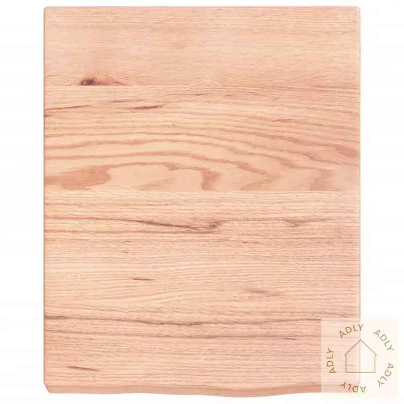 Vegghylle Lysebrun 40X50X(2-6) Cm Behandlet Heltre Eik