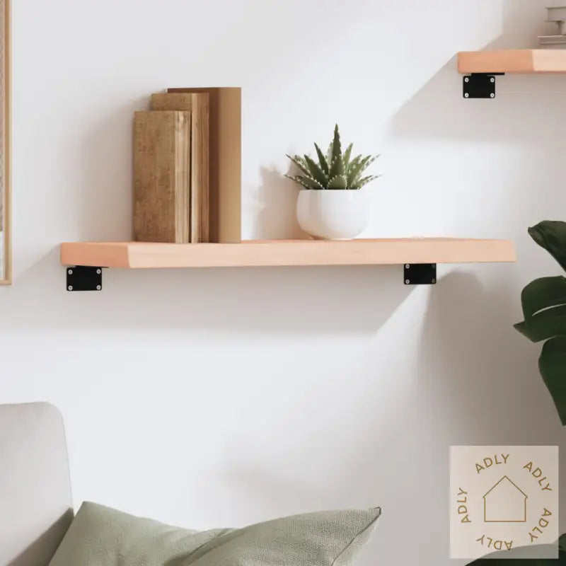 Vegghylle 60X20X4 Cm Ubehandlet Heltre Eik