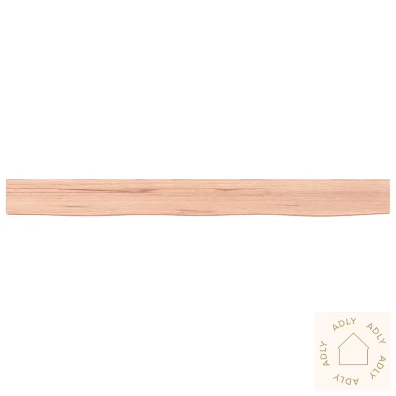 Vegghylle Lysebrun 100X10X4 Cm Behandlet Heltre Eik