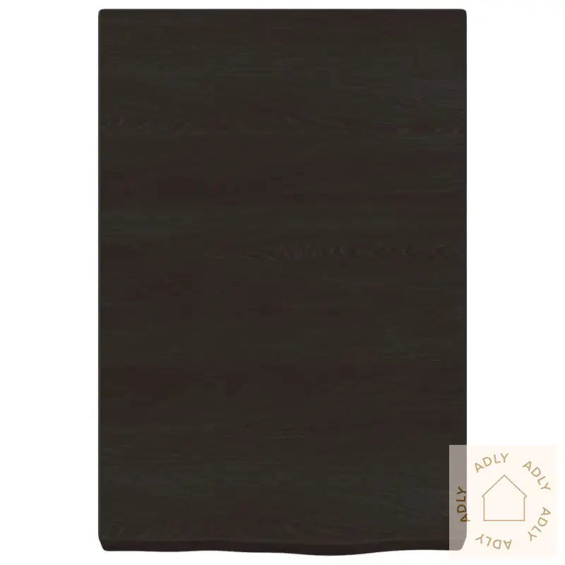 Vegghylle Mørkebrun 40X60X(2-6) Cm Behandlet Heltre Eik