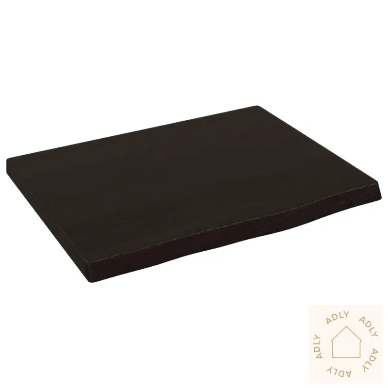 Vegghylle Mørkebrun 40X30X2 Cm Behandlet Heltre Eik