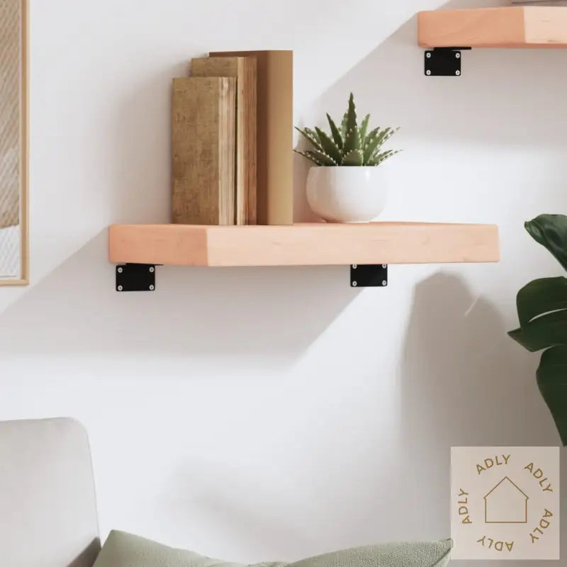 Vegghylle 40X20X6 Cm Ubehandlet Heltre Eik