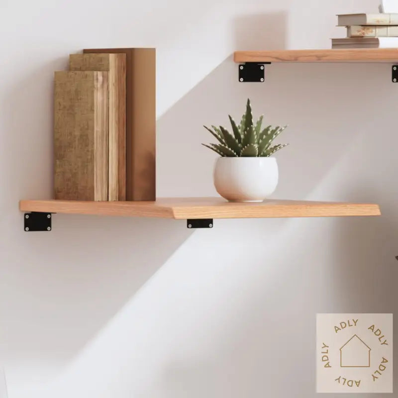 Vegghylle Lysebrun 40X50X2 Cm Behandlet Heltre Eik