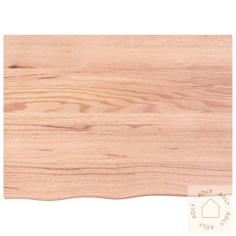 Vegghylle Lysebrun 80X60X(2-4) Cm Behandlet Heltre Eik