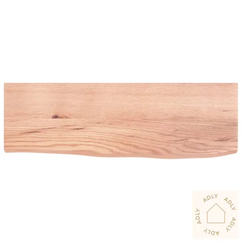 Vegghylle Lysebrun 60X20X2 Cm Behandlet Heltre Eik