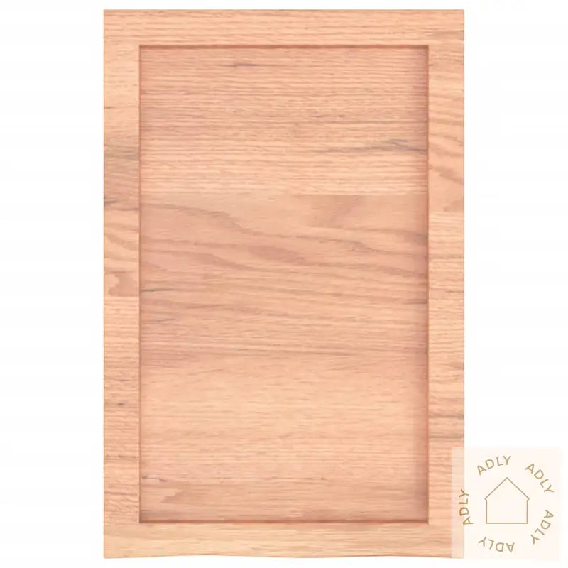 Vegghylle Lysebrun 40X60X(2-4) Cm Behandlet Heltre Eik