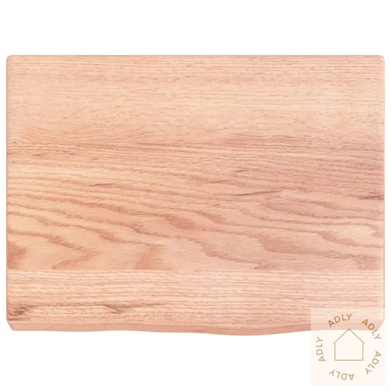 Vegghylle Lysebrun 40X30X(2-4) Cm Behandlet Heltre Eik