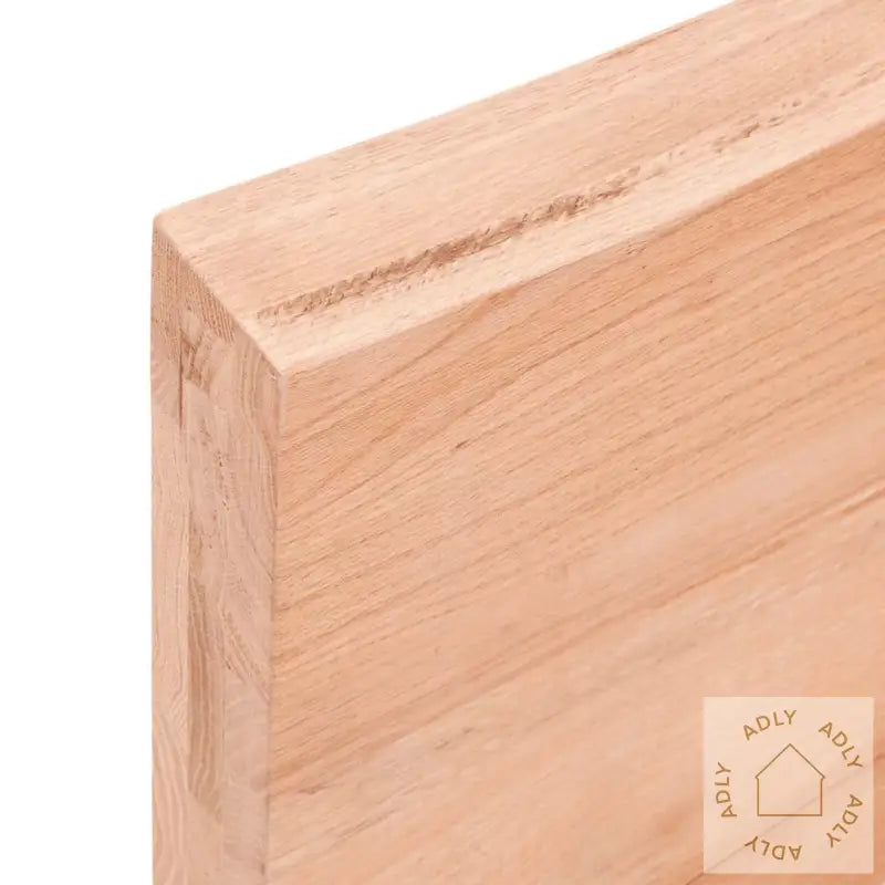 Vegghylle Lysebrun 120X60X(2-6) Cm Behandlet Heltre Eik