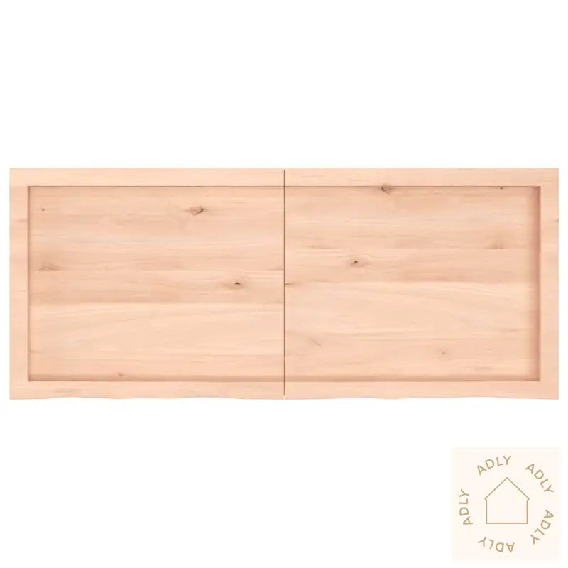 Vegghylle 120X50X(2-6) Cm Ubehandlet Heltre Eik