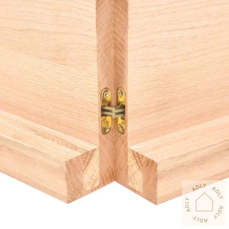 Vegghylle 120X50X(2-6) Cm Ubehandlet Heltre Eik
