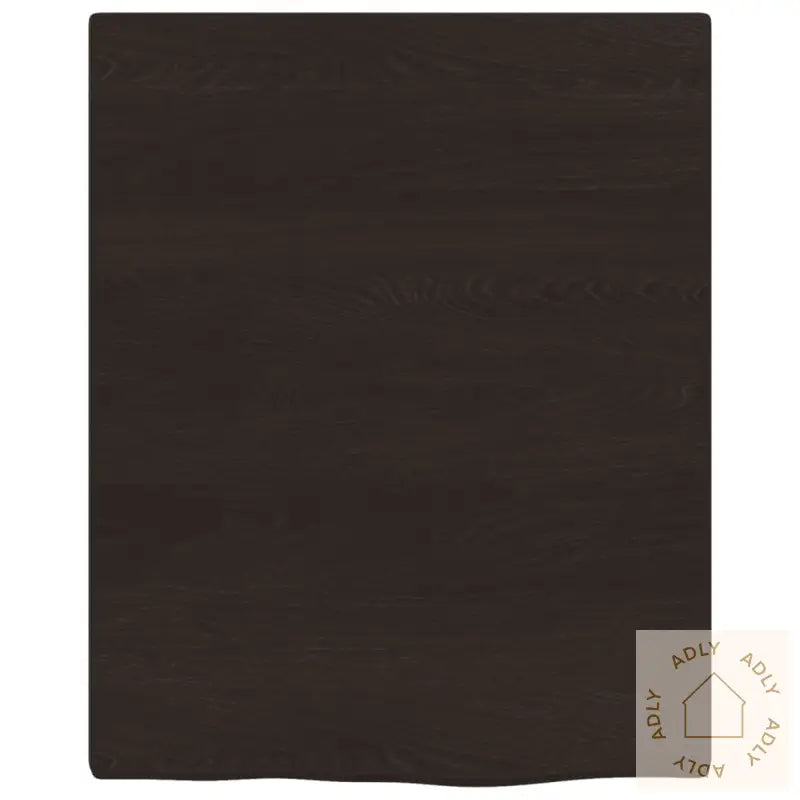 Vegghylle Mørkebrun 40X50X2 Cm Behandlet Heltre Eik