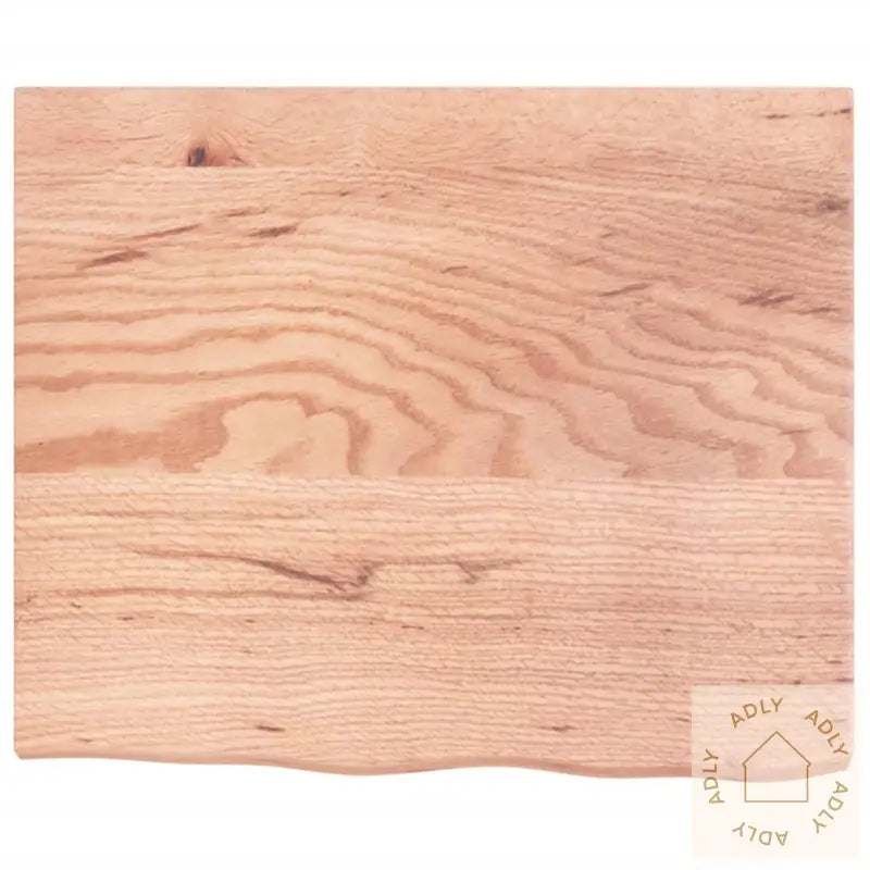 Vegghylle Lysebrun 60X50X(2-4) Cm Behandlet Heltre Eik