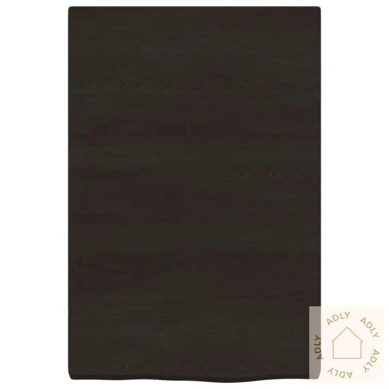 Vegghylle Mørkebrun 40X60X(2-4) Cm Behandlet Heltre Eik
