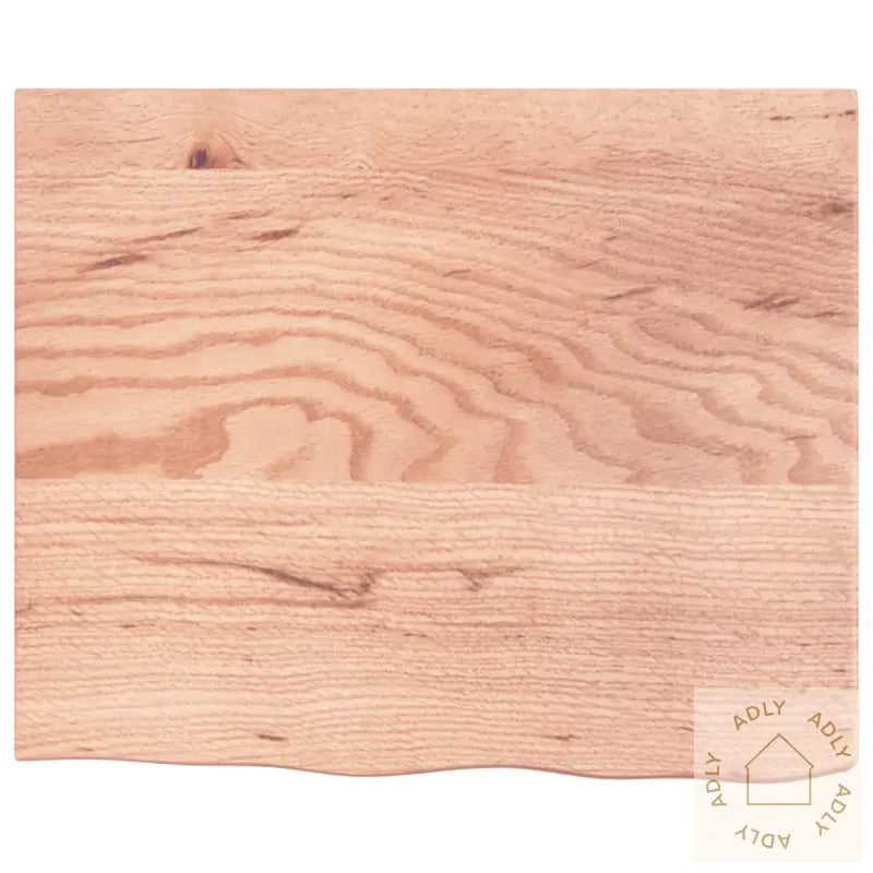 Vegghylle Lysebrun 60X50X(2-6) Cm Behandlet Heltre Eik