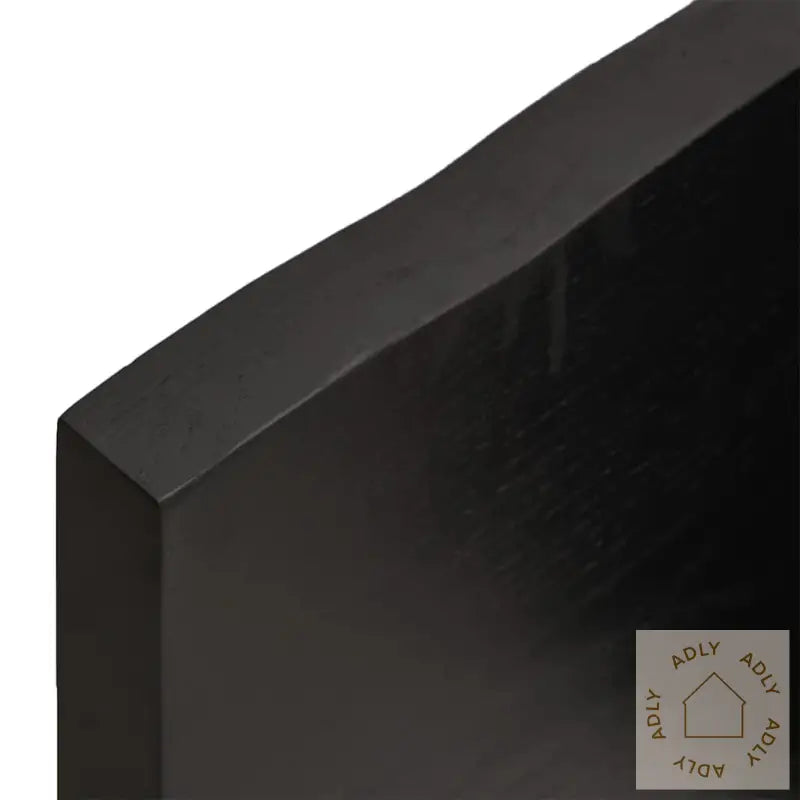 Vegghylle Mørkebrun 180X50X(2-4) Cm Behandlet Heltre Eik