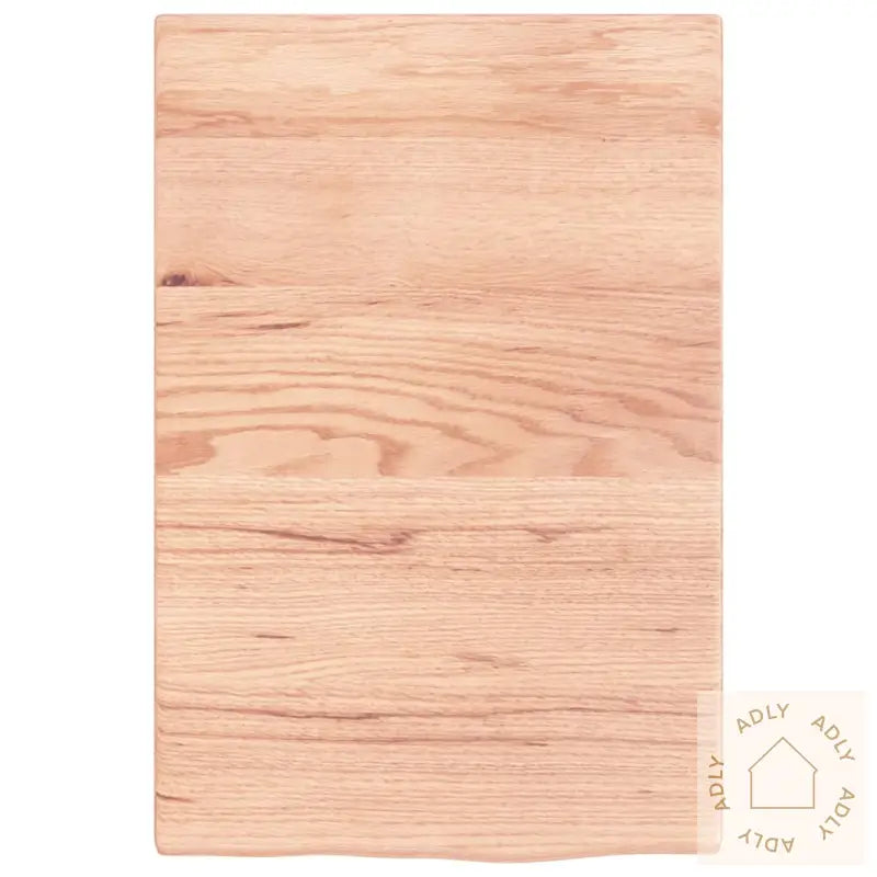 Vegghylle Lysebrun 40X60X2 Cm Behandlet Heltre Eik