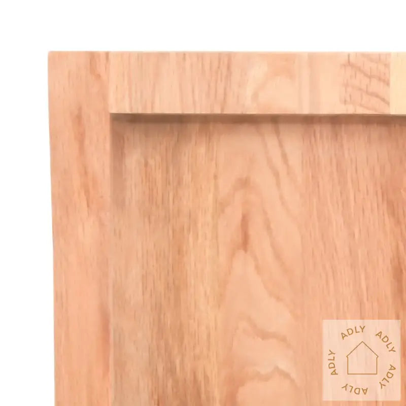 Vegghylle Lysebrun 140X60X(2-4) Cm Behandlet Heltre Eik