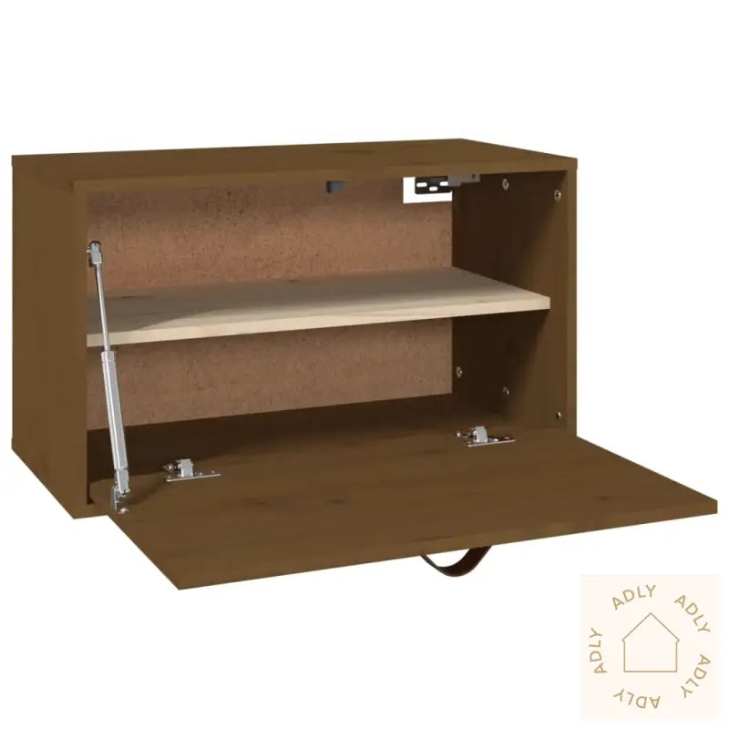 Veggskap Honningbrun 60X30X35 Cm Heltre Furu