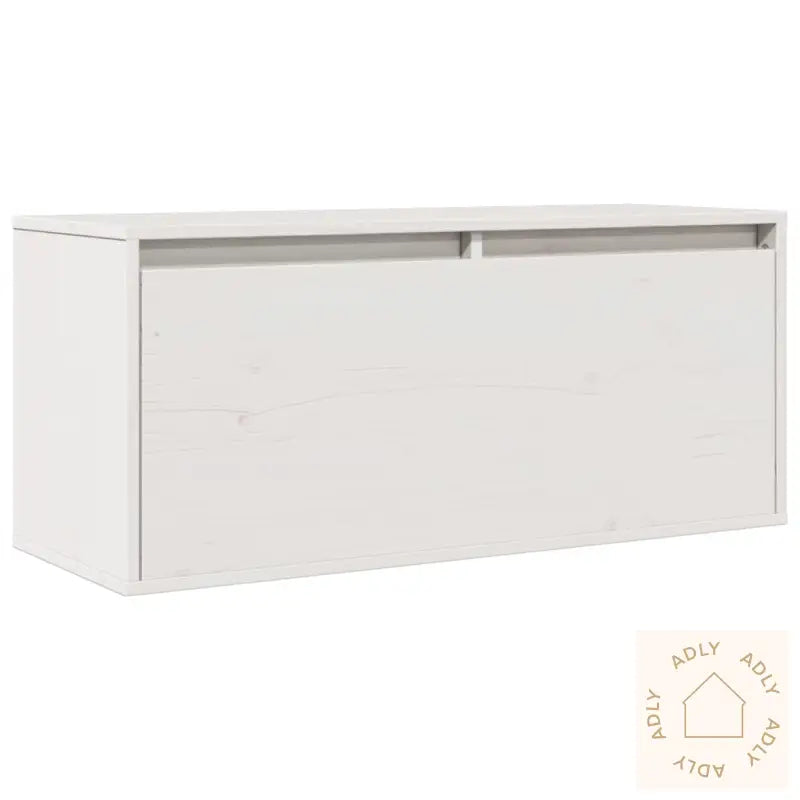 Veggskap Hvit 80X30X35 Cm Heltre Furu