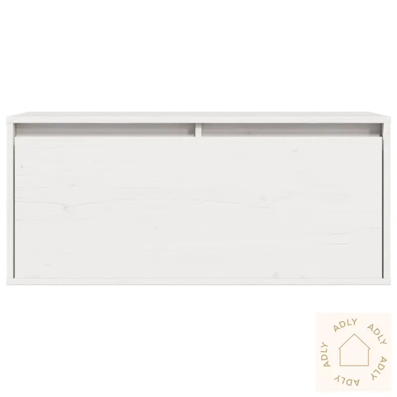 Veggskap Hvit 80X30X35 Cm Heltre Furu
