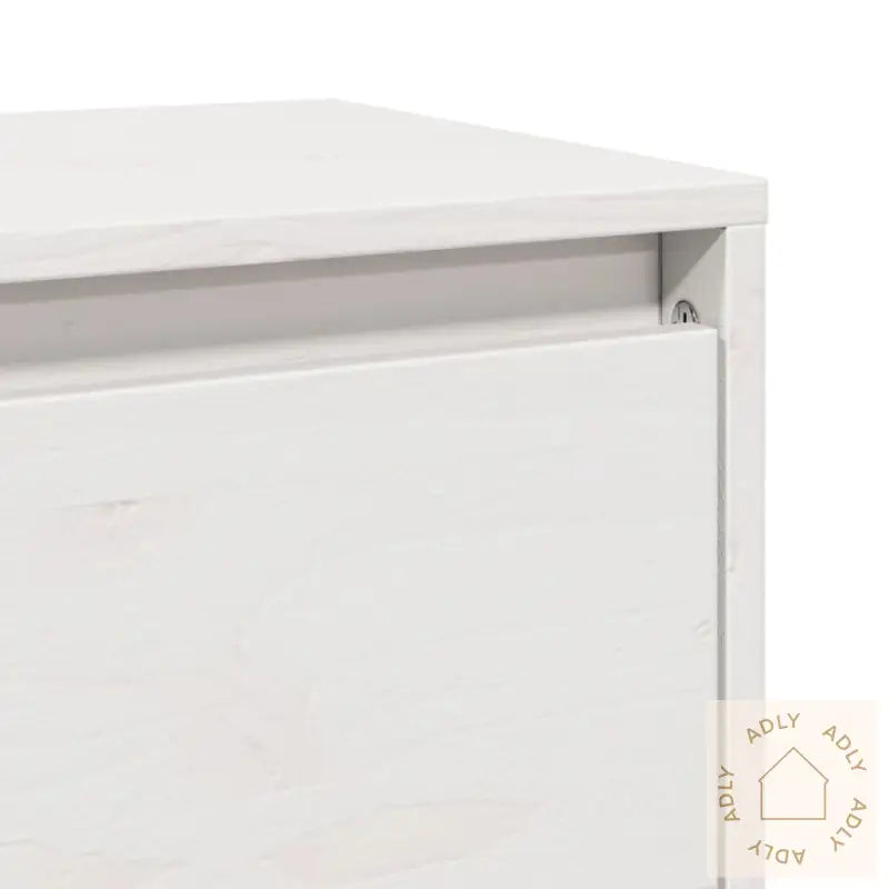 Veggskap Hvit 80X30X35 Cm Heltre Furu