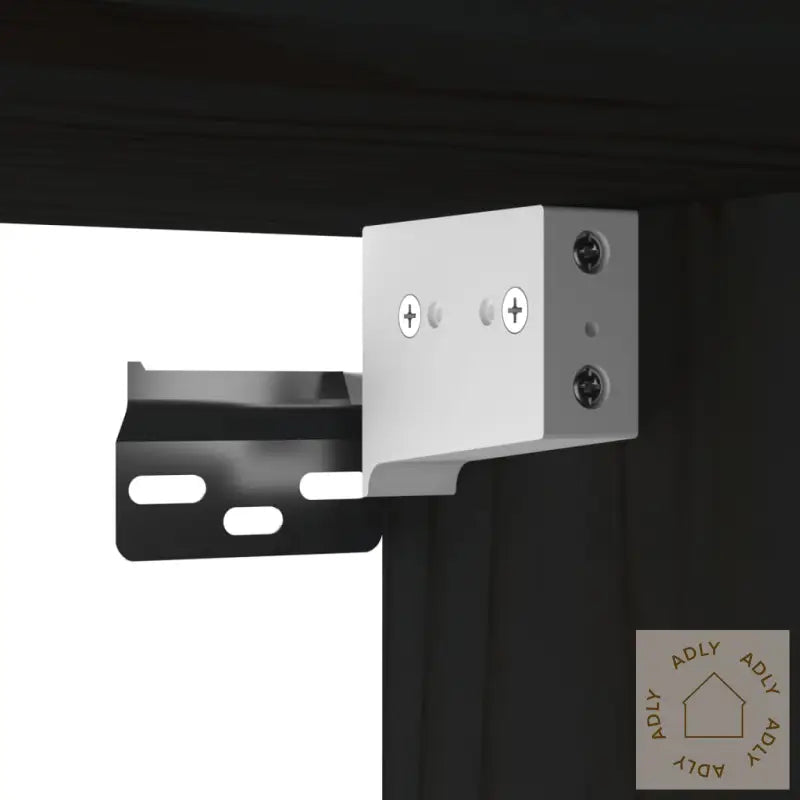 Veggskap Svart 40X30X35 Cm Heltre Furu