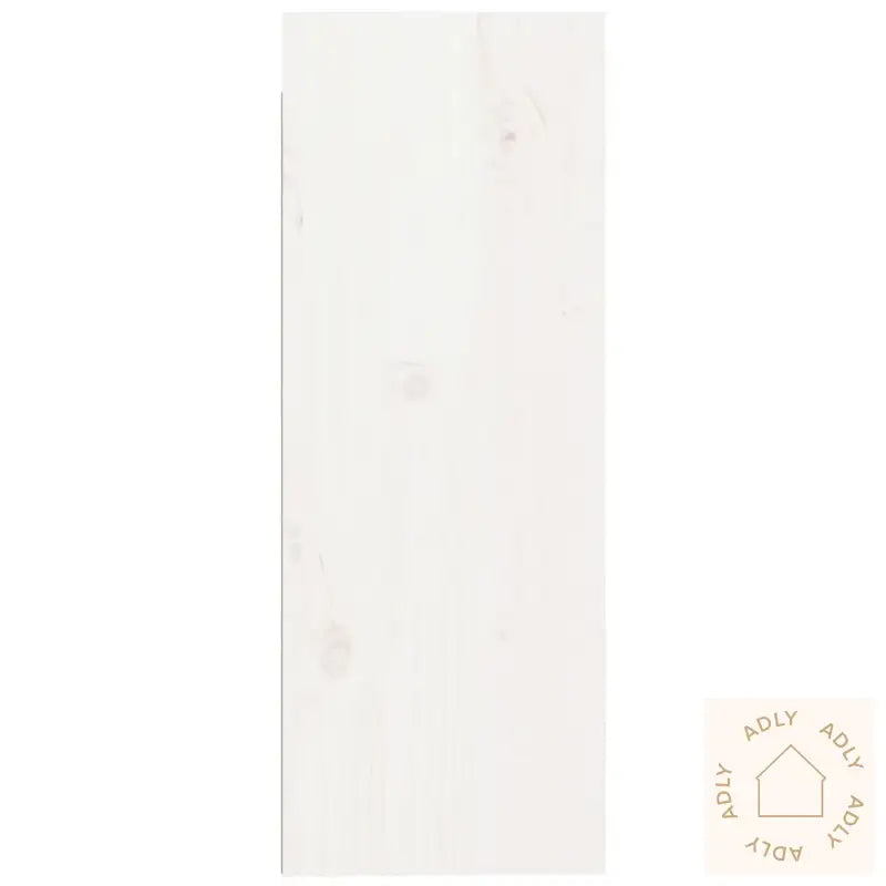 Veggskap Hvit 30X30X80 Cm Heltre Furu