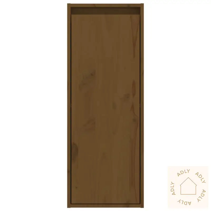Veggskap Honningbrun 30X30X80 Cm Heltre Furu