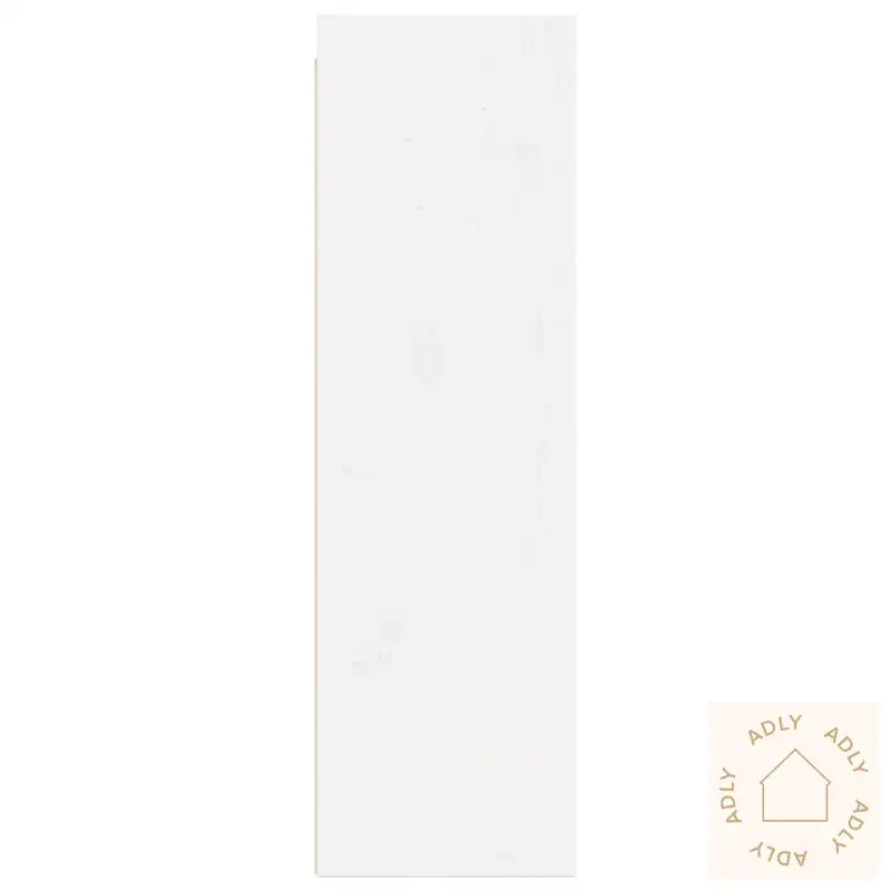 Bokhylle Hvit 30X30X100 Cm Heltre Furu