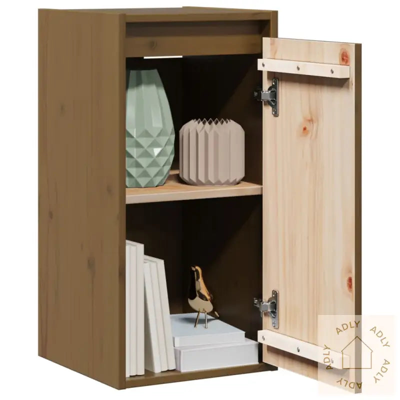 Veggskap Honningbrun 30X30X60 Cm Heltre Furu
