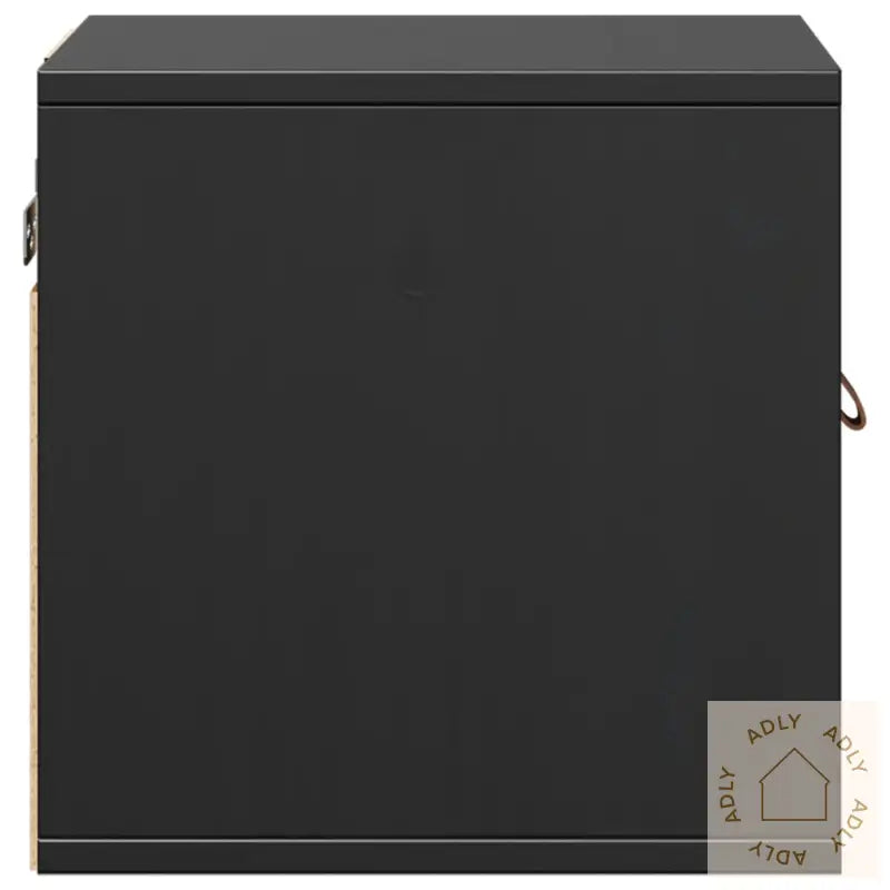 Veggskap Svart 31,5X30X30 Cm Heltre Furu