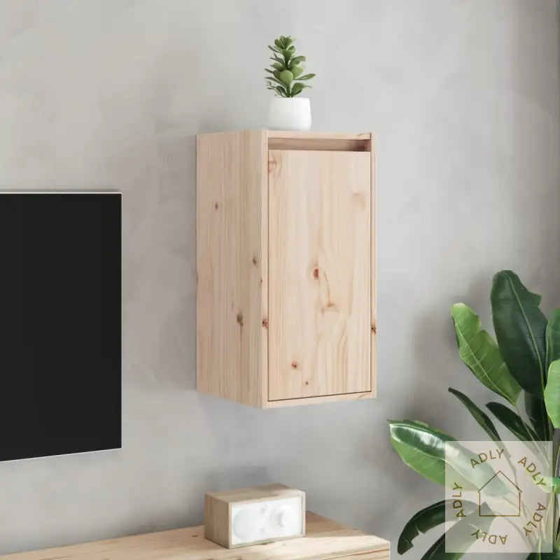 Veggskap 2 Stk 30X30X60 Cm Heltre Furu