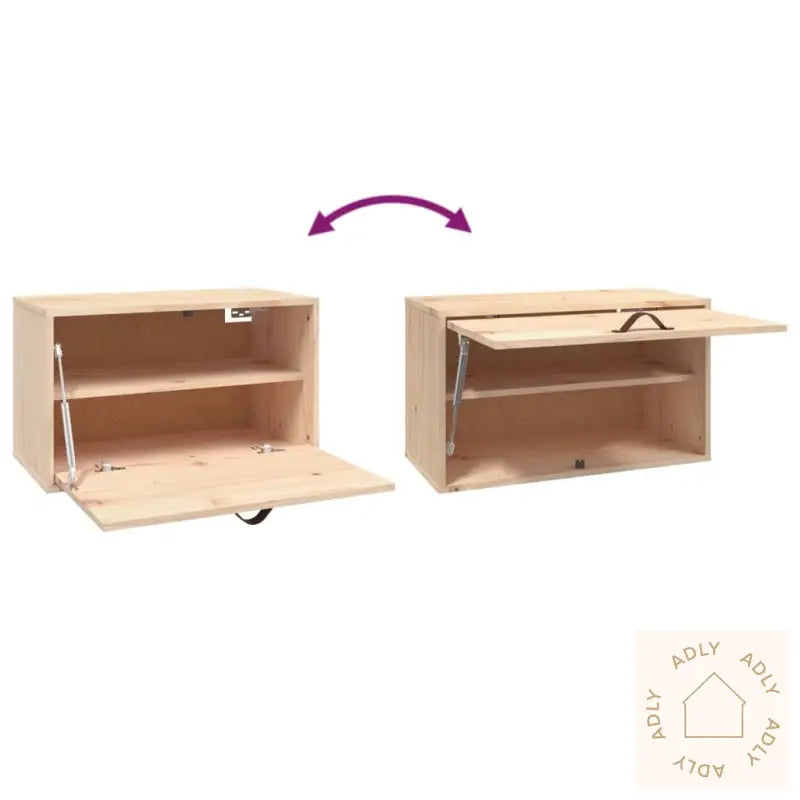 Veggskap 60X30X35 Cm Heltre Furu