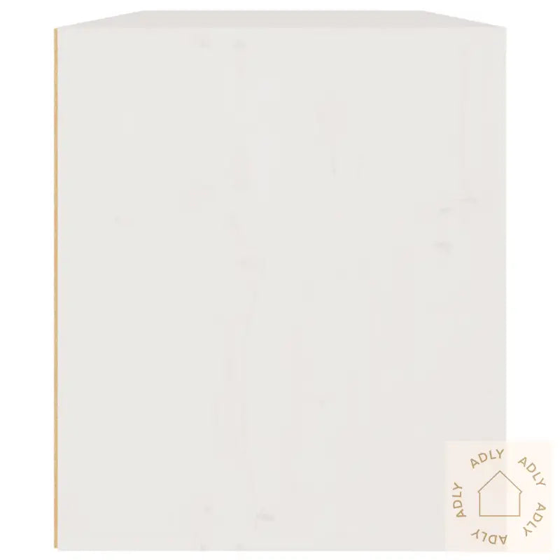 Veggskap Hvit 60X30X35 Cm Heltre Furu