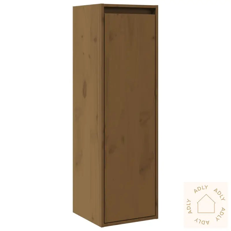 Veggskap Honningbrun 30X30X100 Cm Heltre Furu