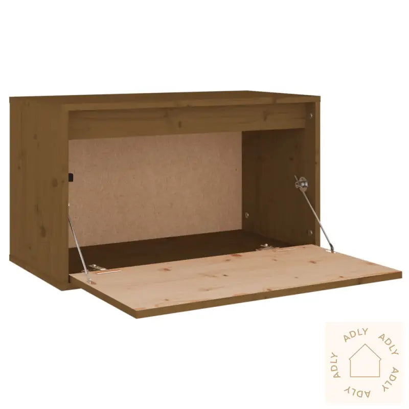 Veggskap Honningbrun 60X30X35 Cm Heltre Furu