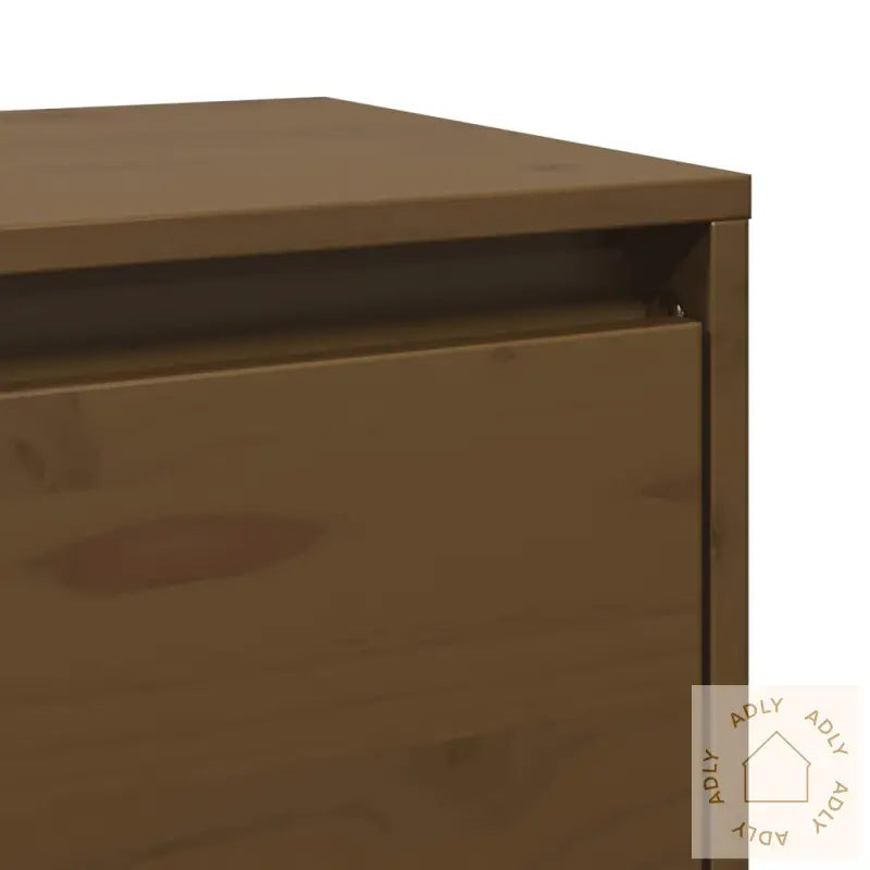 Veggskap Honningbrun 45X30X35 Cm Heltre Furu