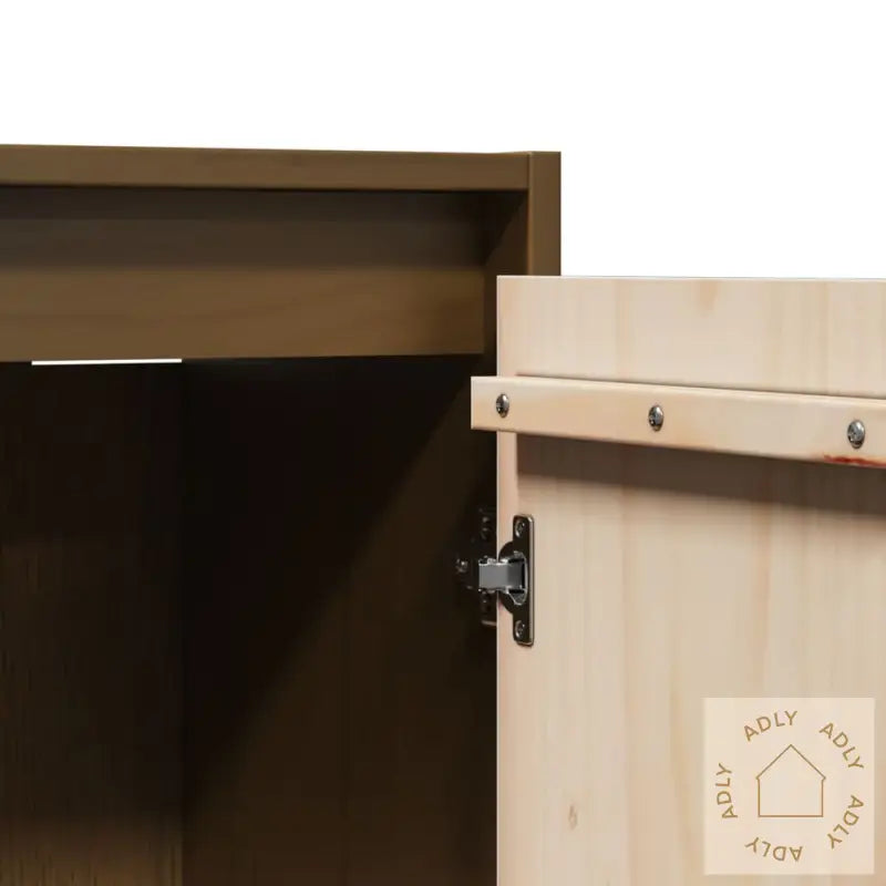 Veggskap Honningbrun 30X30X100 Cm Heltre Furu