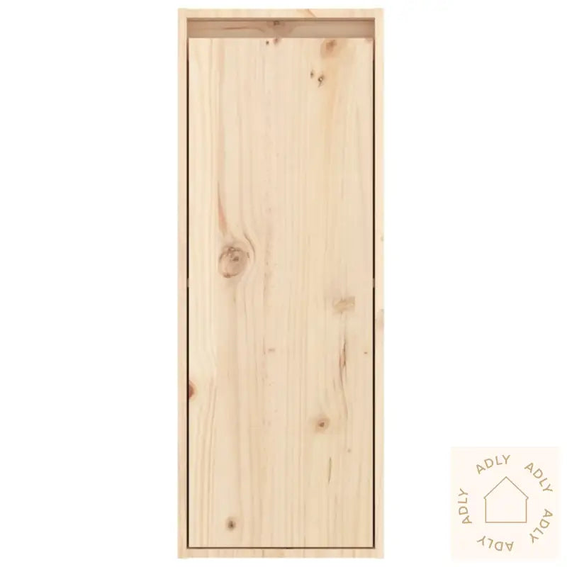 Veggskap 2 Stk 30X30X80 Cm Heltre Furu