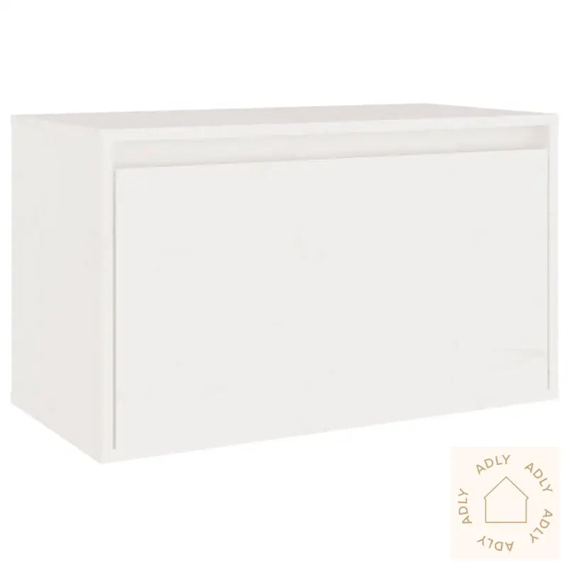 Veggskap Hvit 60X30X35 Cm Heltre Furu