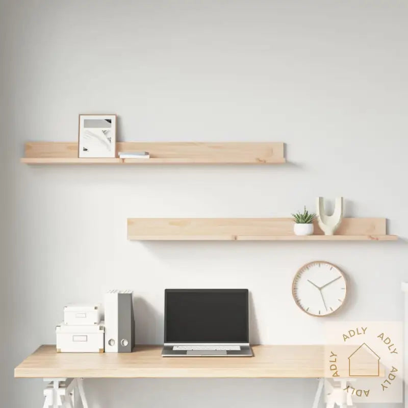 Vegghyller 2 Stk 110X11X9 Cm Heltre Furu