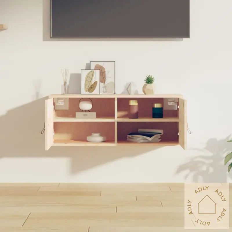 Veggskap 80X30X30 Cm Heltre Furu