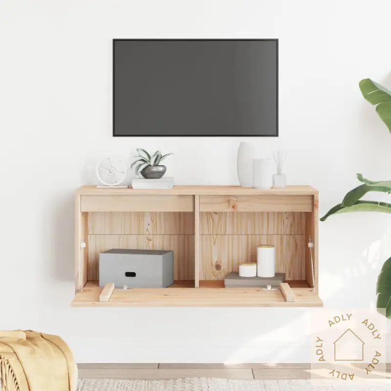 Veggskap 80X30X35 Cm Heltre Furu